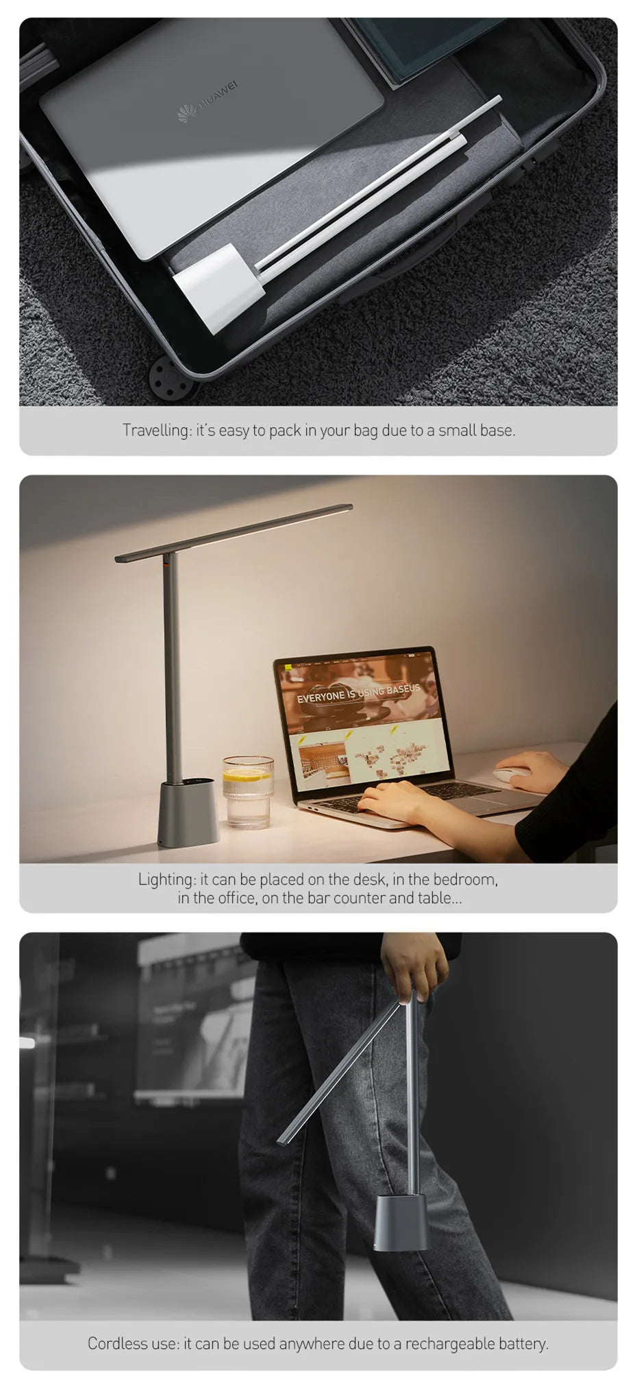 Baseus Smart Adaptive Brightness LED Desk Lamp